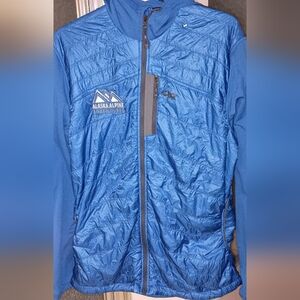 Alaska Alpine Adventures Climbing Jacket Ladies L Ocean Blue Outdoor Research